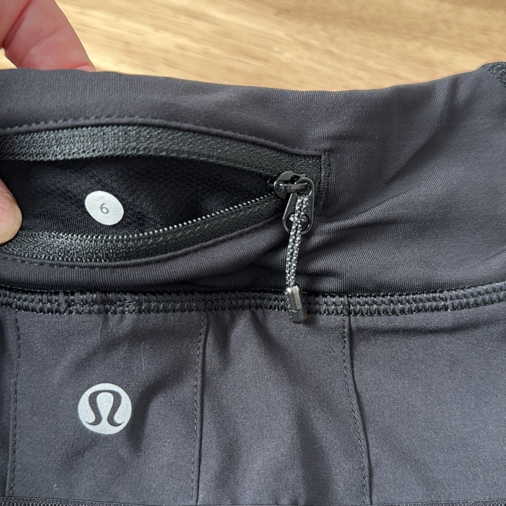 Lululemon Athletica Black pace setter Mini Skirt - Picture 2 of 16